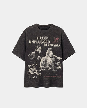 Remera Nirvana Oversize