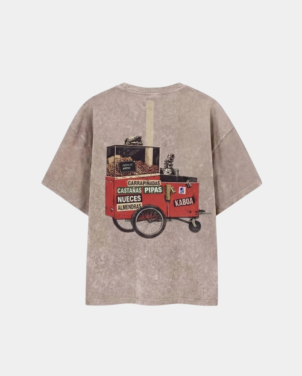 Remera Garrapiñada Oversize