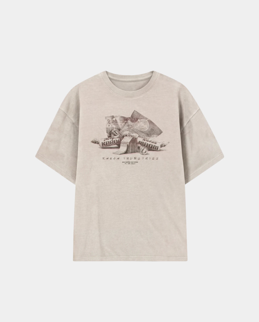 Remera Bolsillo Oversize