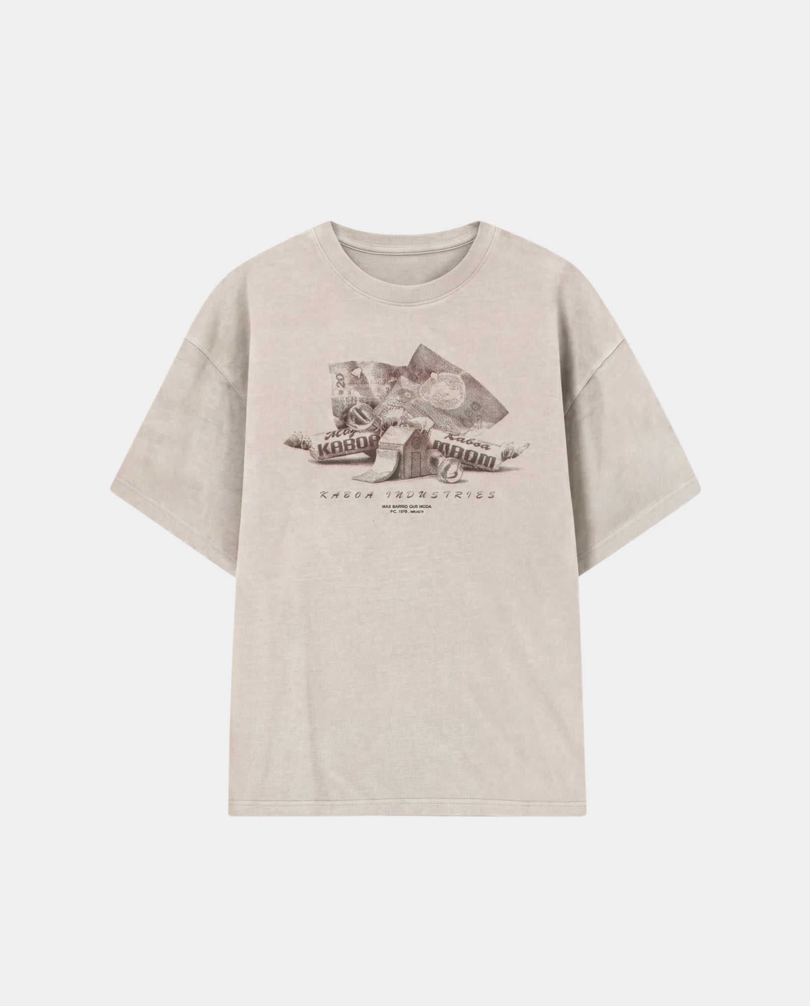 Remera Bolsillo Oversize