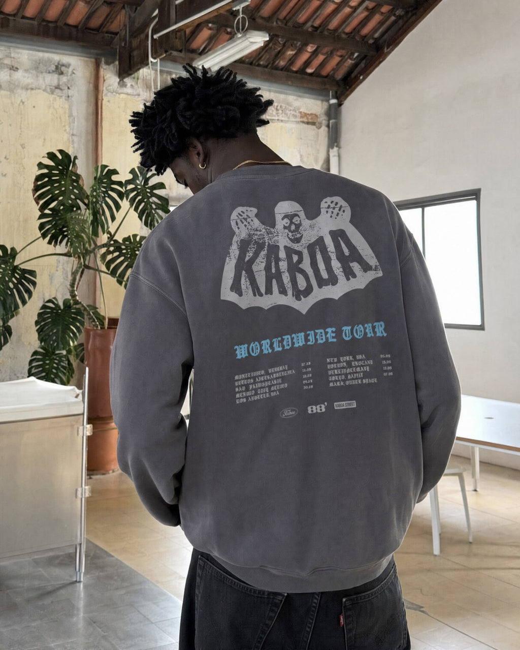 Buzo Kaboa | Gris Stone Wash | 5