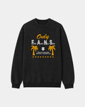 Buzo Only Fans | Negro Stone Wash | mockup frente