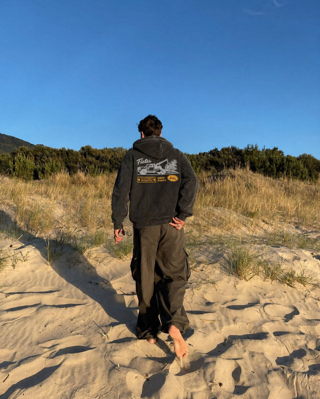 Canguro Flete | Negro Stone Wash | 5