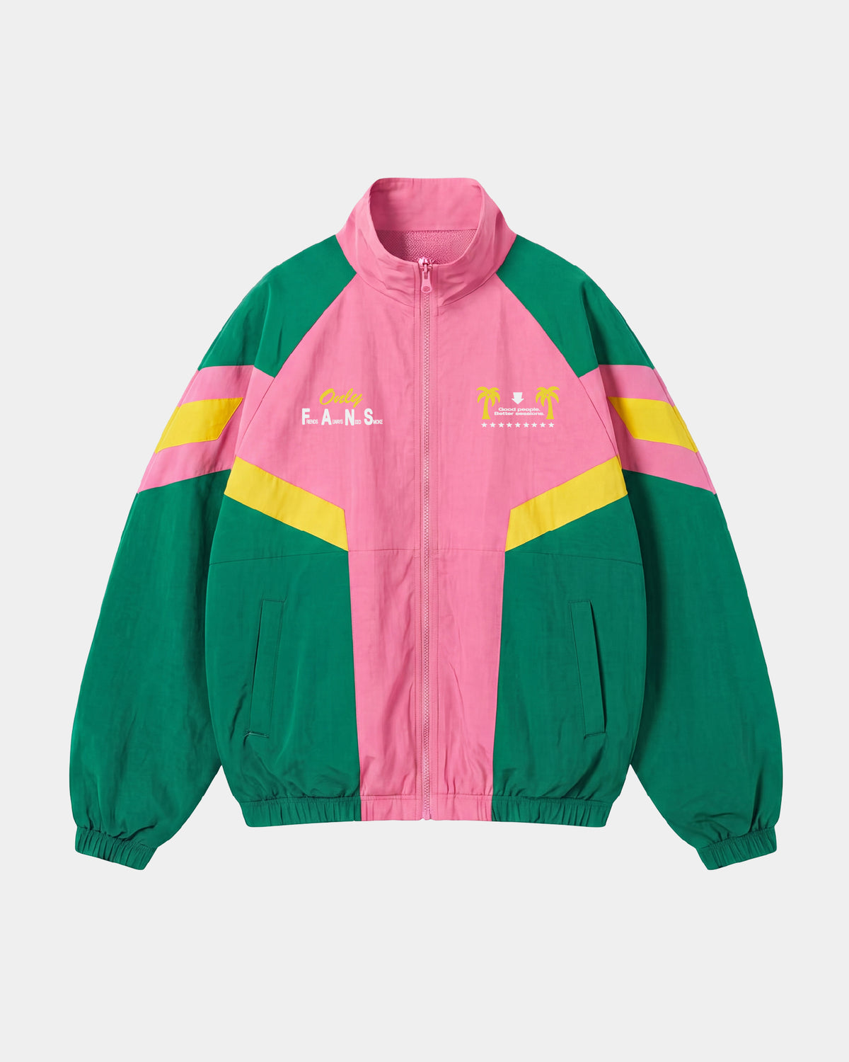 Campera Deportiva Only Fans | Rosa | mockup frente