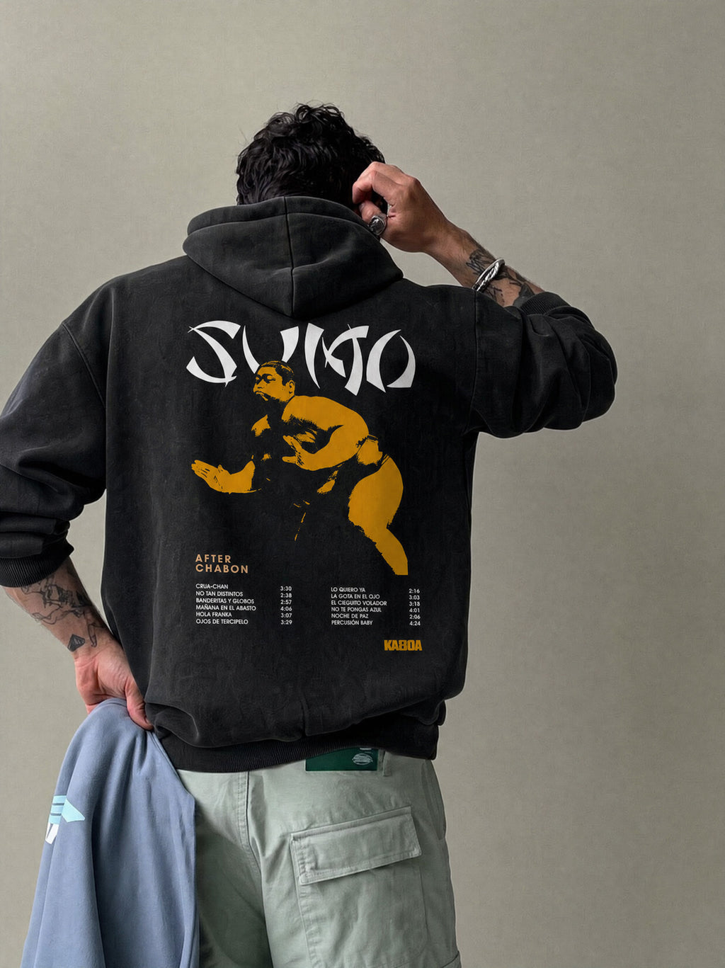 Canguro Sumo | Negro Stone Wash | 4