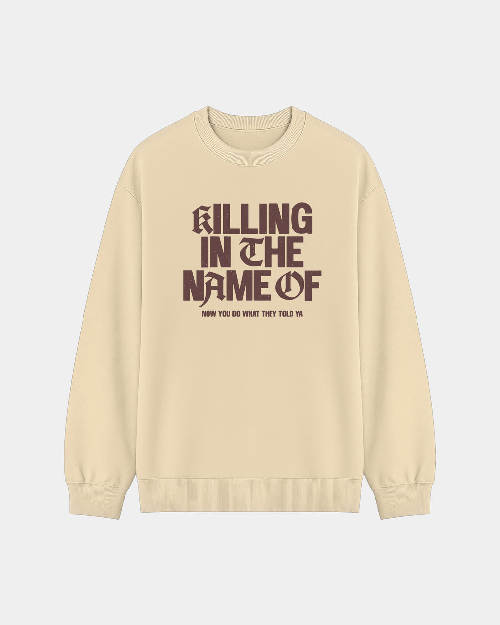 Buzo Rage Against The Machine | Crudo | mockup