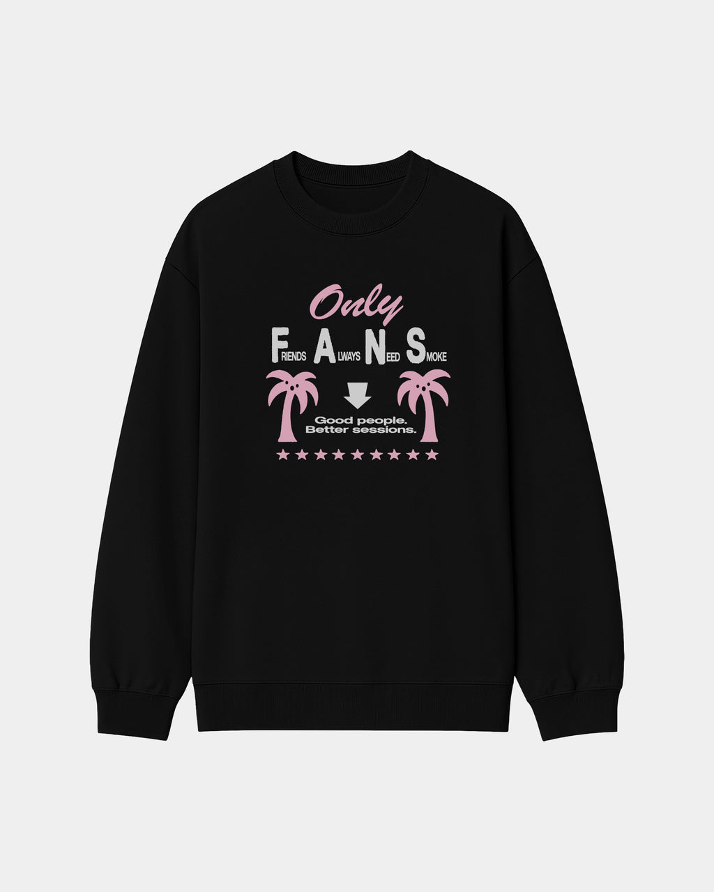 Buzo Only Fans | Negro | mockup