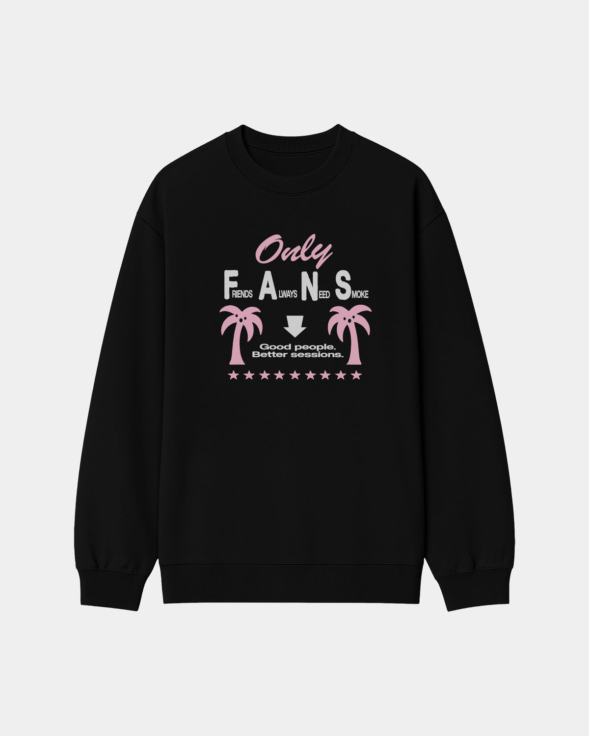 Buzo Only Fans | Negro | mockup