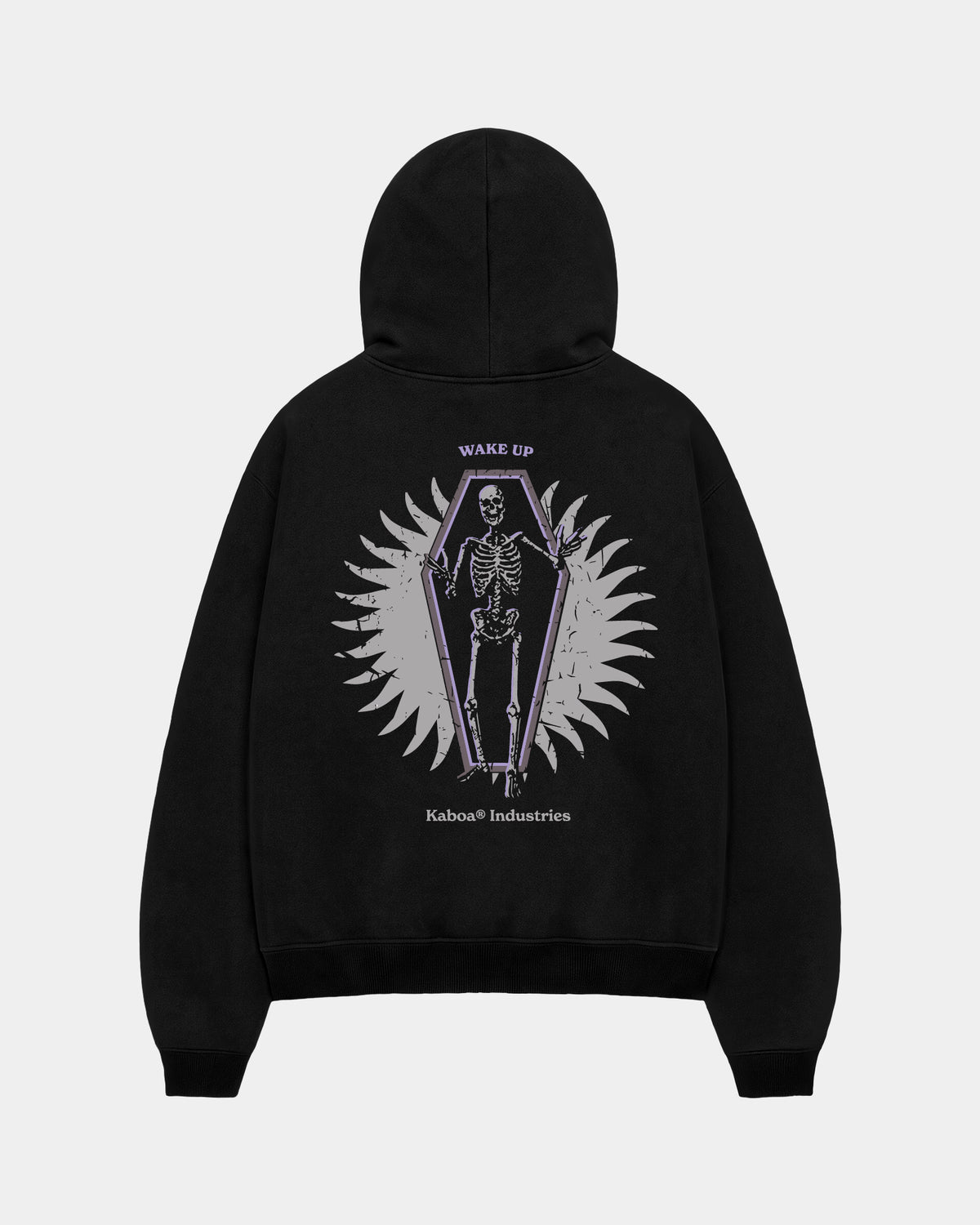 Canguro Ataud | Negro | mockup espalda