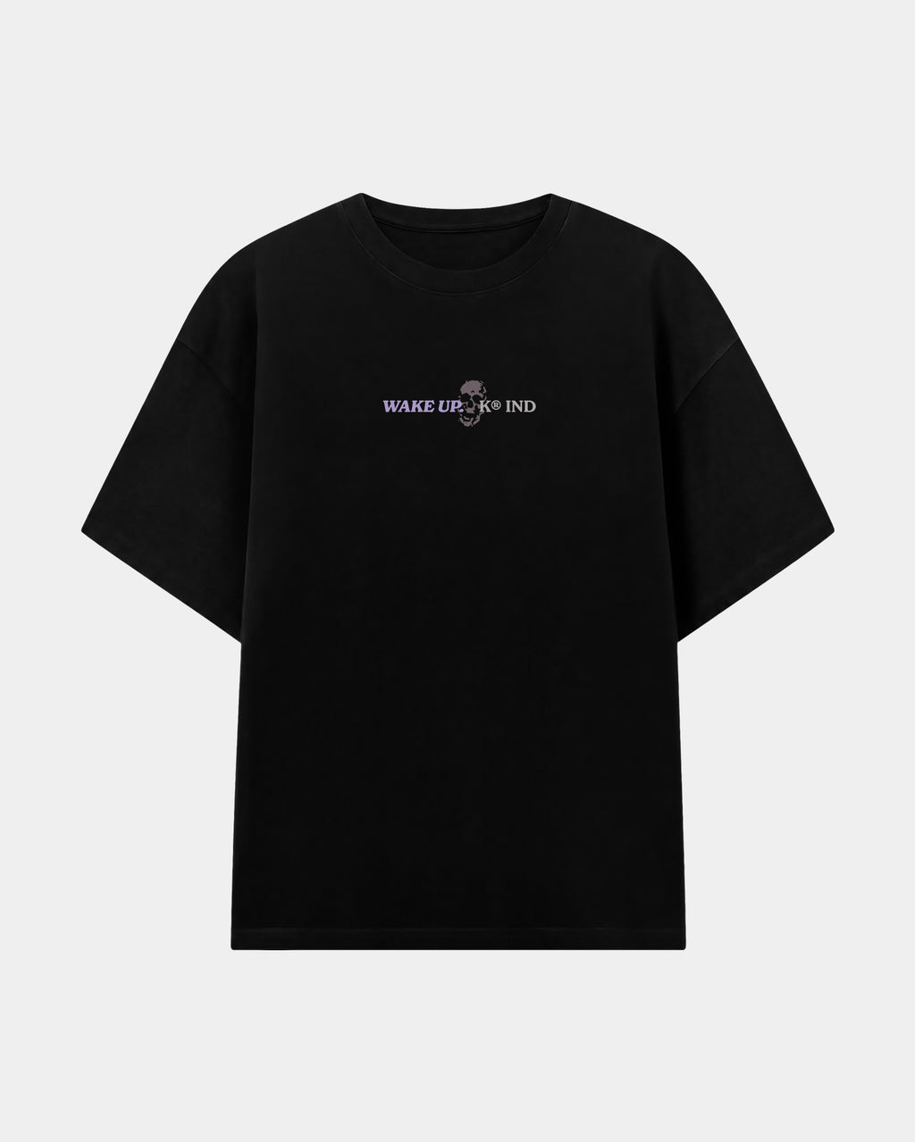 Remera Ataud Oversize | Negro | mockup frente