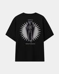 Remera Ataud Oversize | Negro | mockup espalda