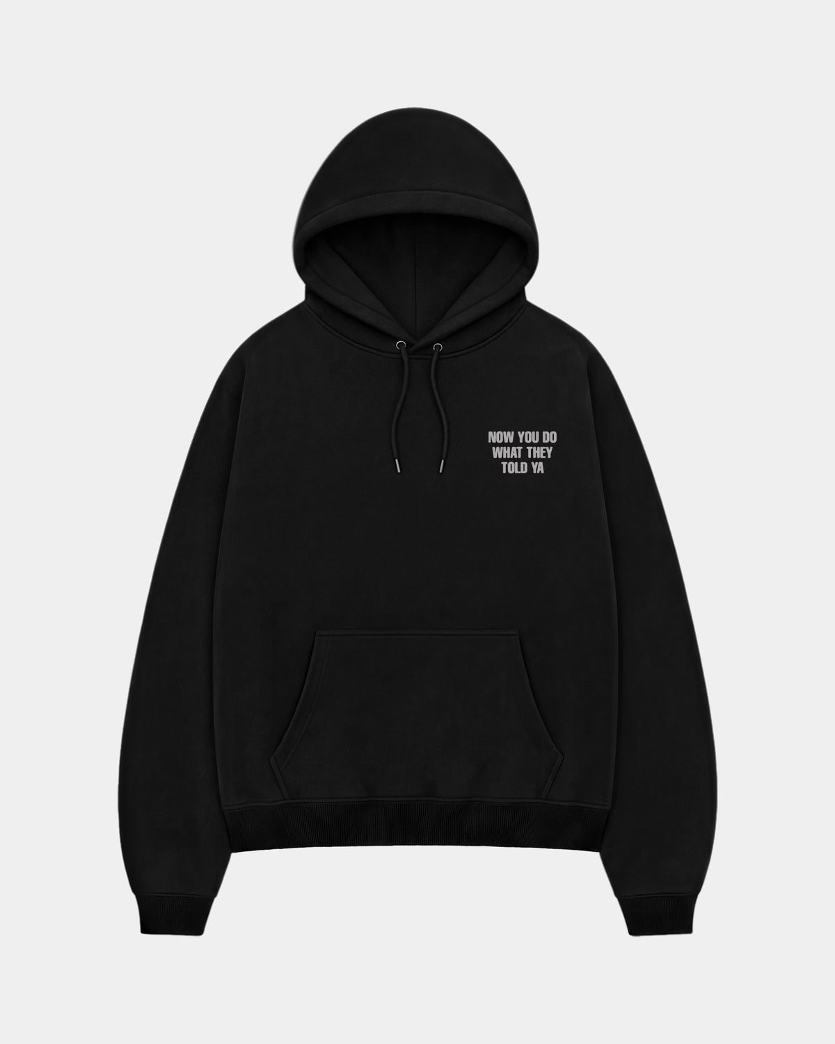 Canguro Rage Against The Machine | Negro | mockup frente