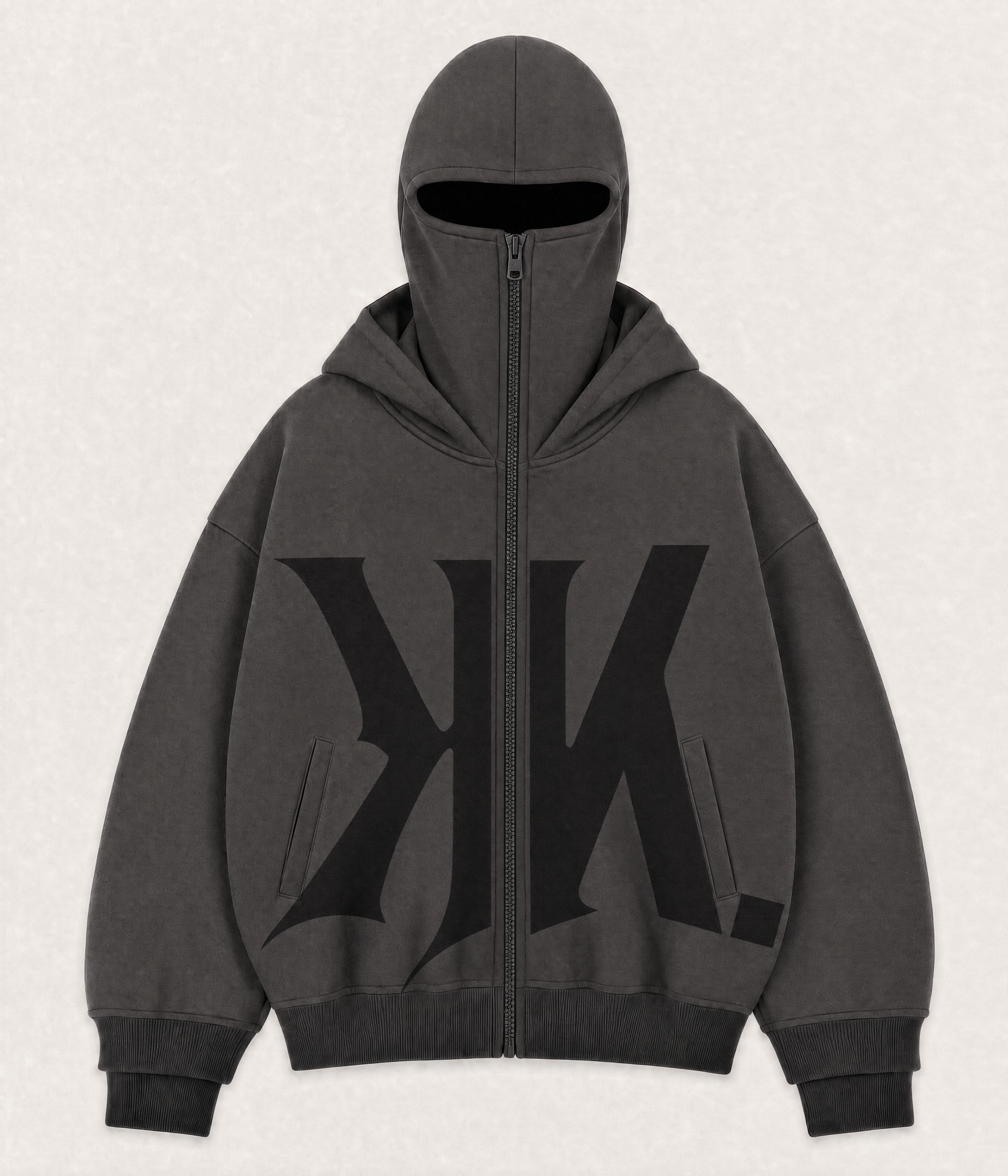 Campera Balaclava Gris [Kaboa x Clara Aguayo]