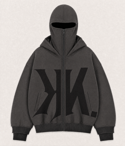 Campera Balaclava Gris [Kaboa x Clara Aguayo]