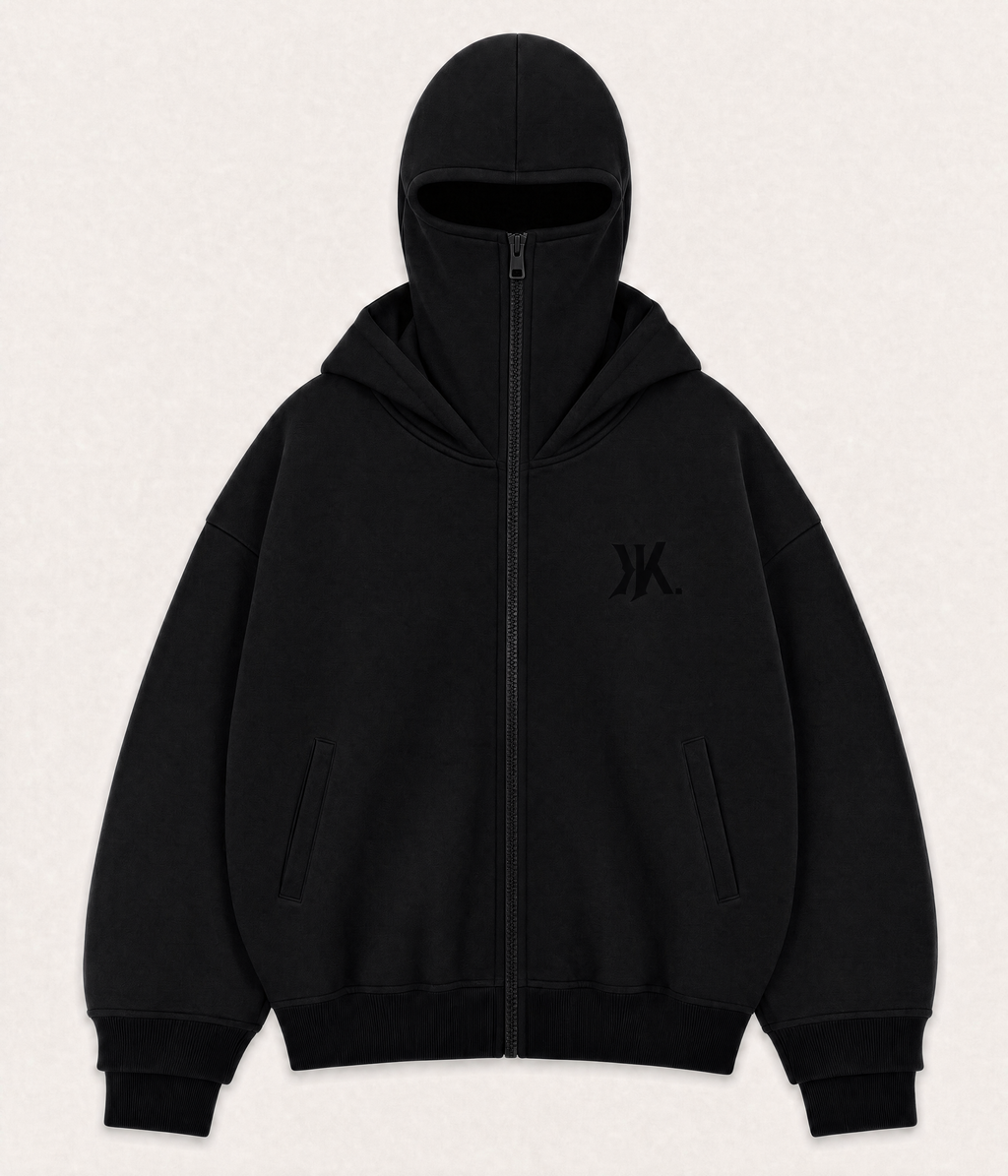 Campera Balaclava Negro [Kaboa x Clara Aguayo]
