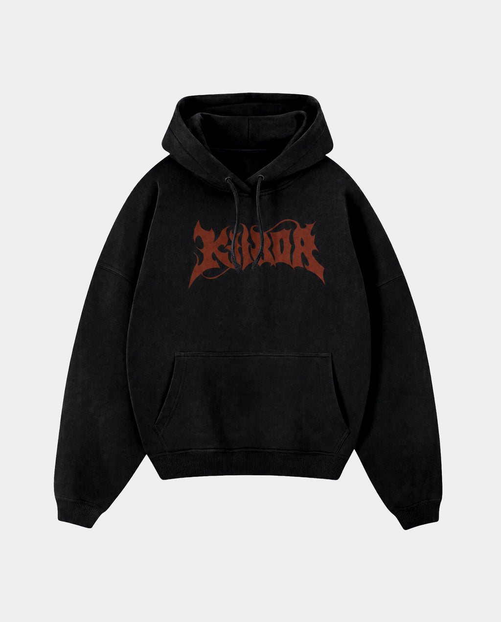 Canguro Metal Negro Oversize