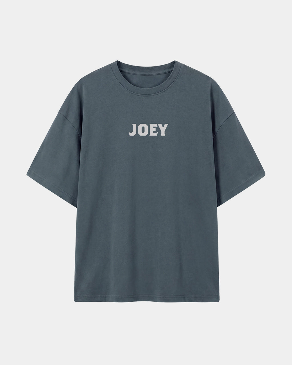 Remera Joey Oversize Gris - frente