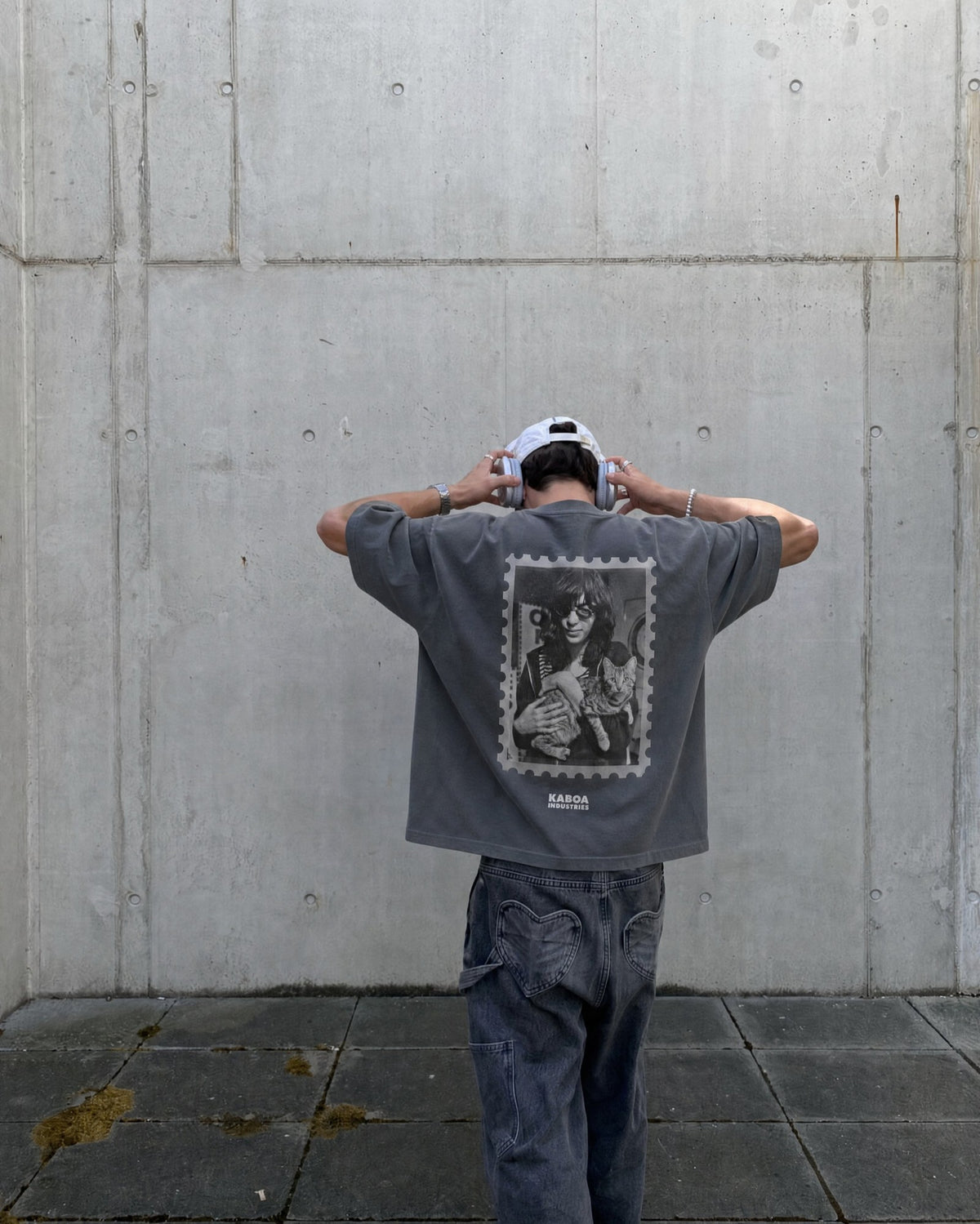 Remera Joey Oversize | Gris | 5