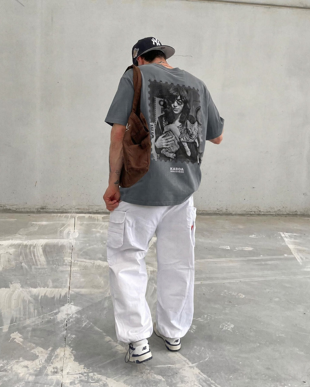 Remera Joey Oversize | Gris | 7