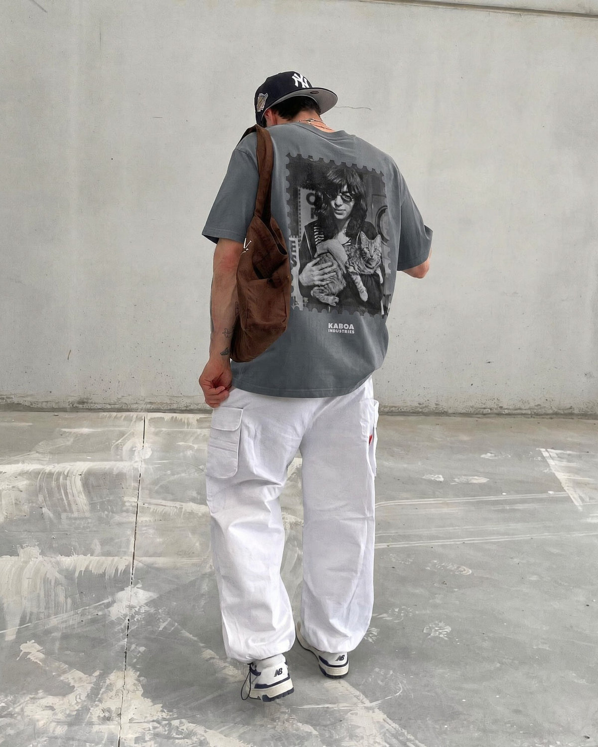 Remera Joey Oversize | Gris | 7