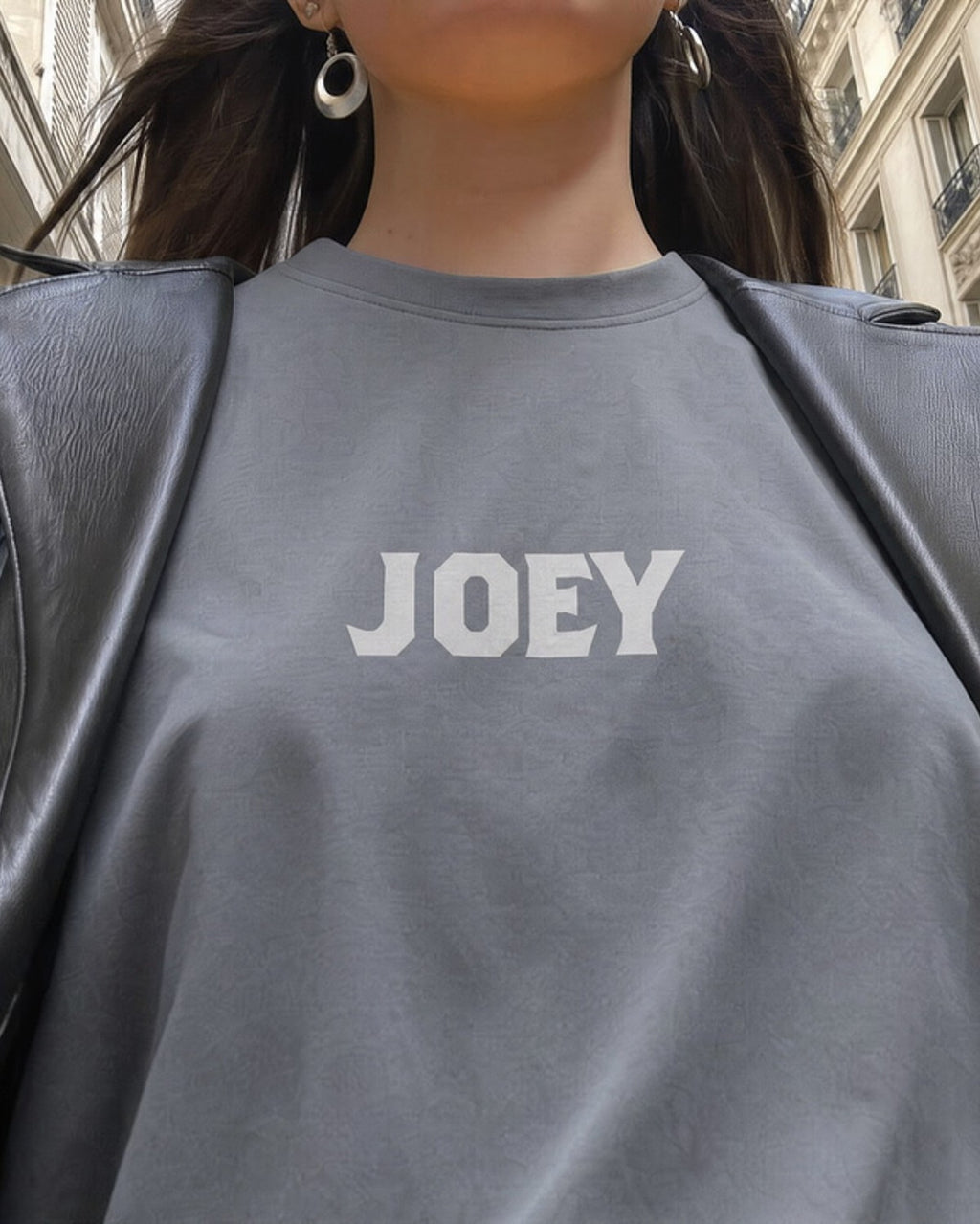 Remera Joey Oversize | Gris | 1