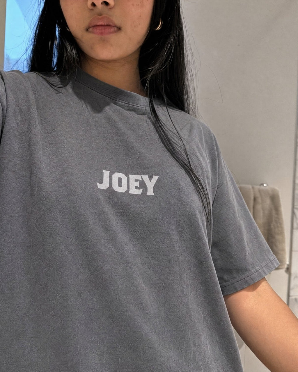 Remera Joey Oversize | Gris | 3