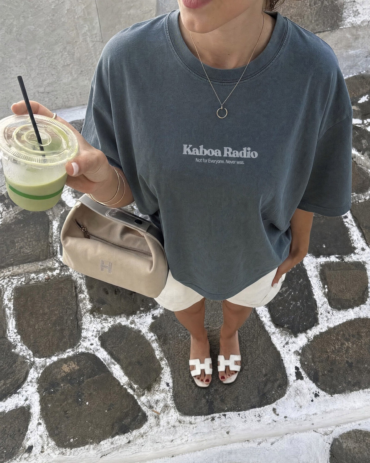 Remera Street Sound Oversize | Gris | 1