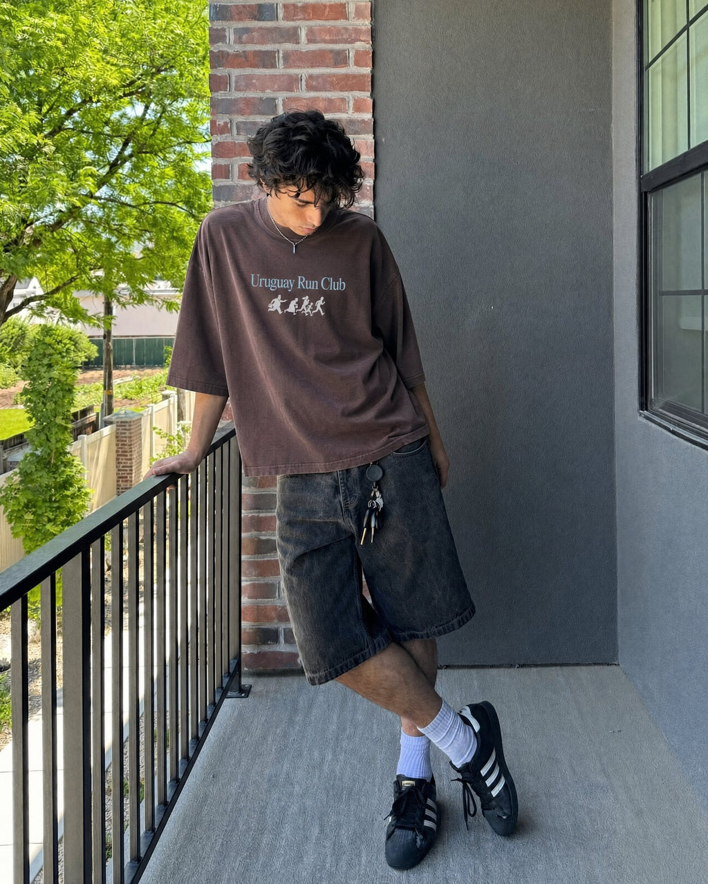 Remera Maratón Oversize | Marrón | 2