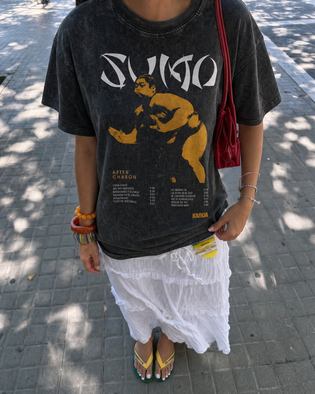 Remera Sumo Oversize | Negro Stone Wash | 4