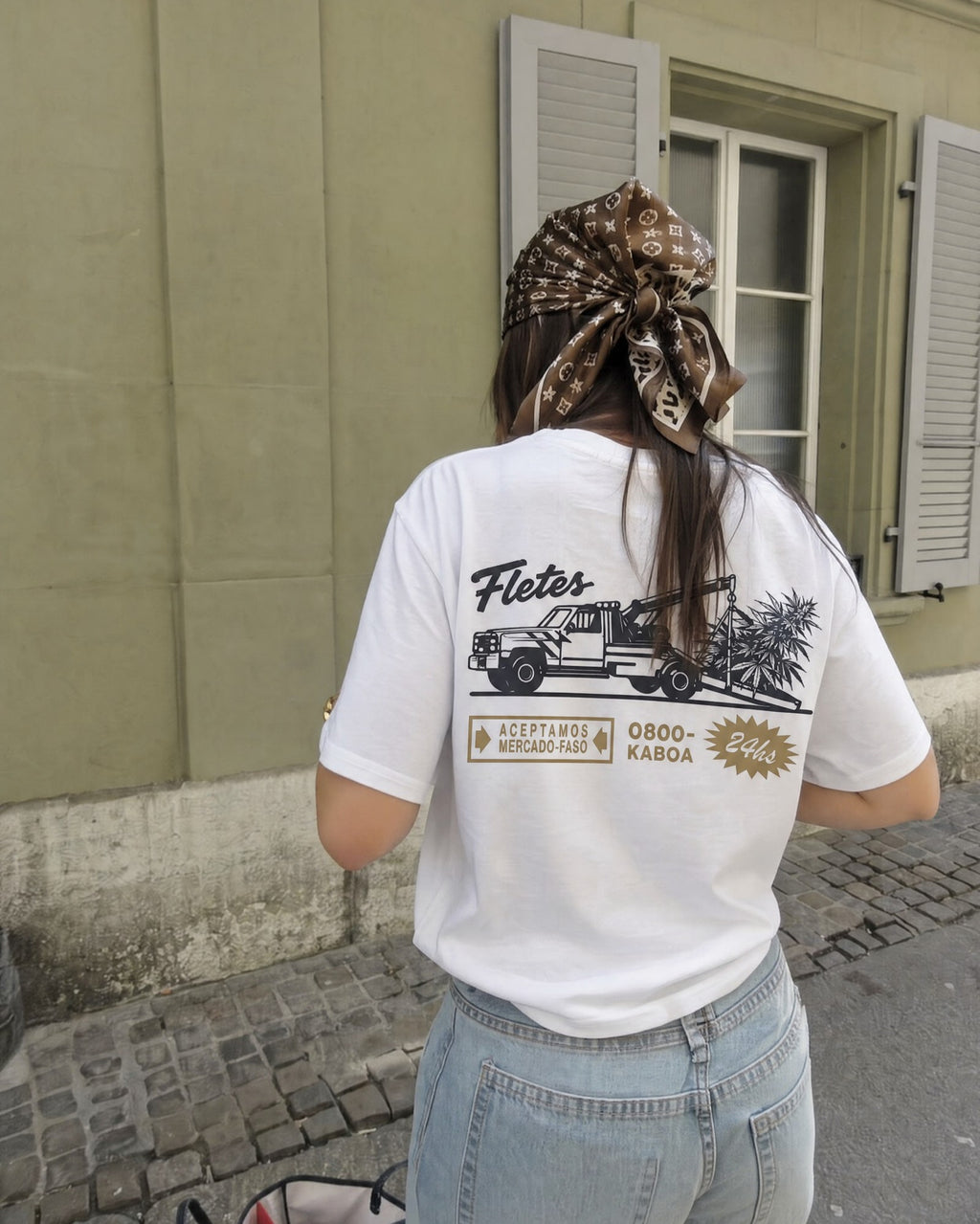 Remera Flete Regular | Blanco | 3