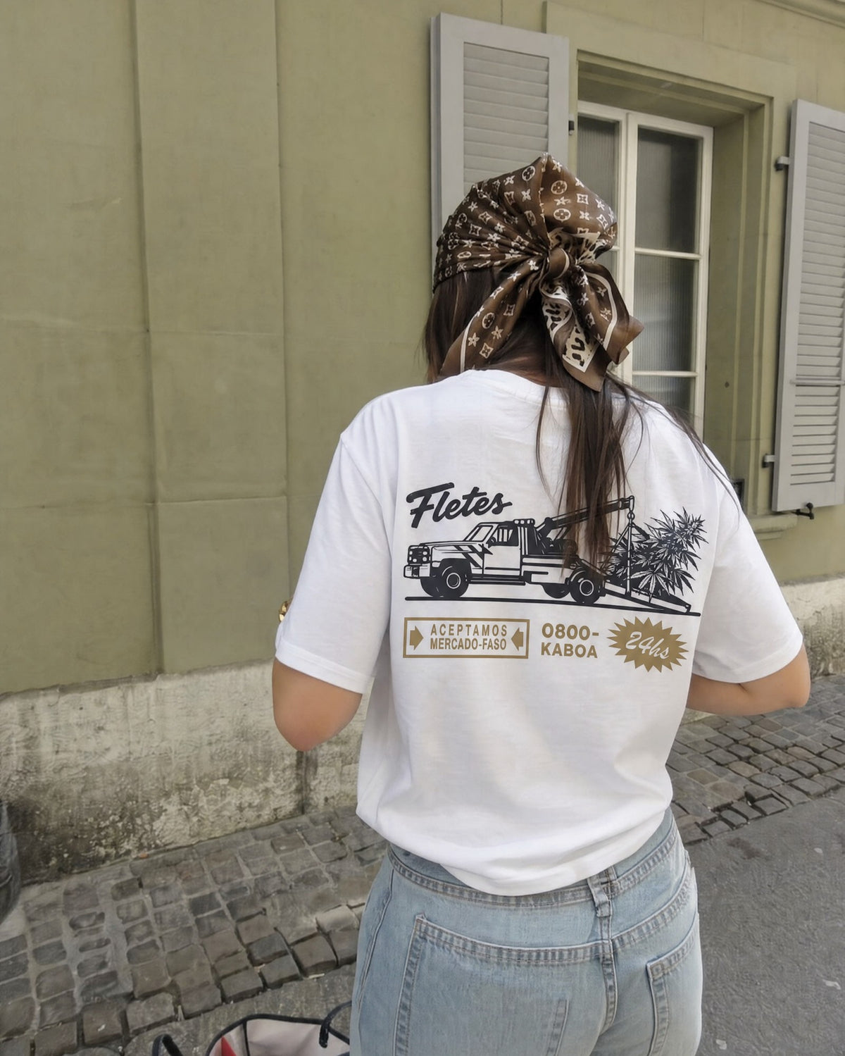 Remera Flete Regular | Blanco | 3