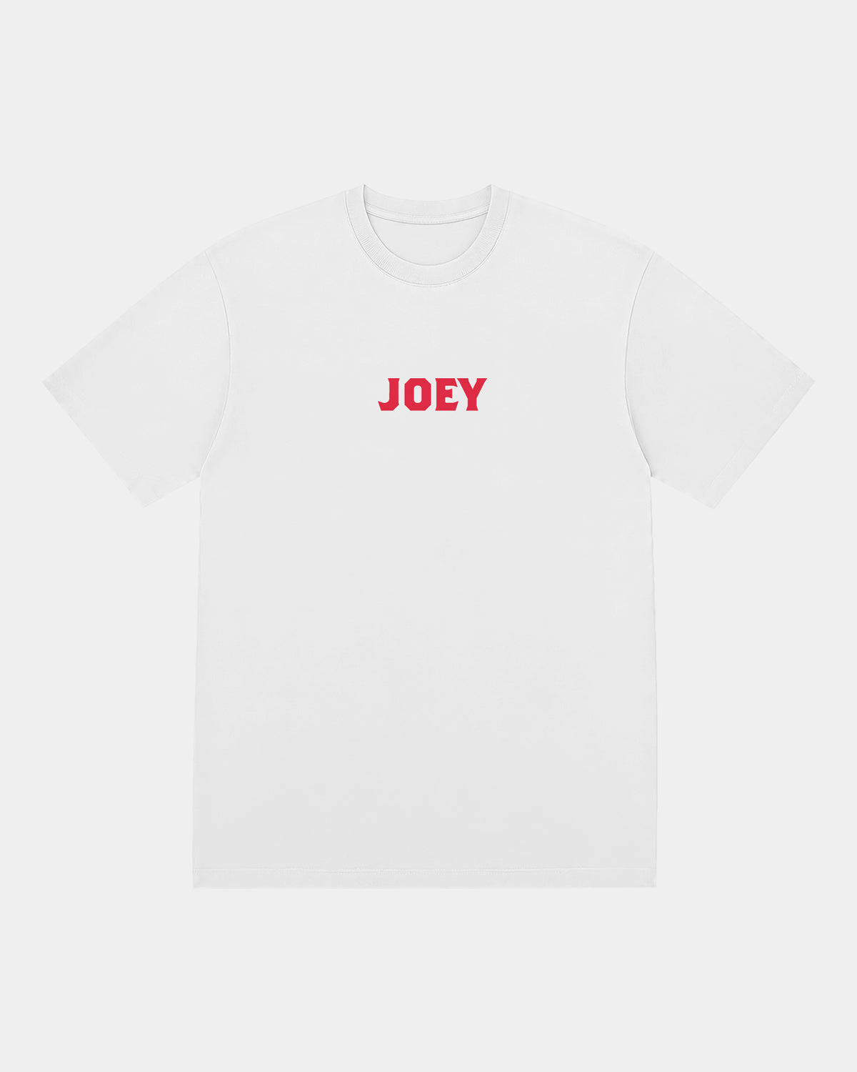 Remera Joey Regular Blanco - frente