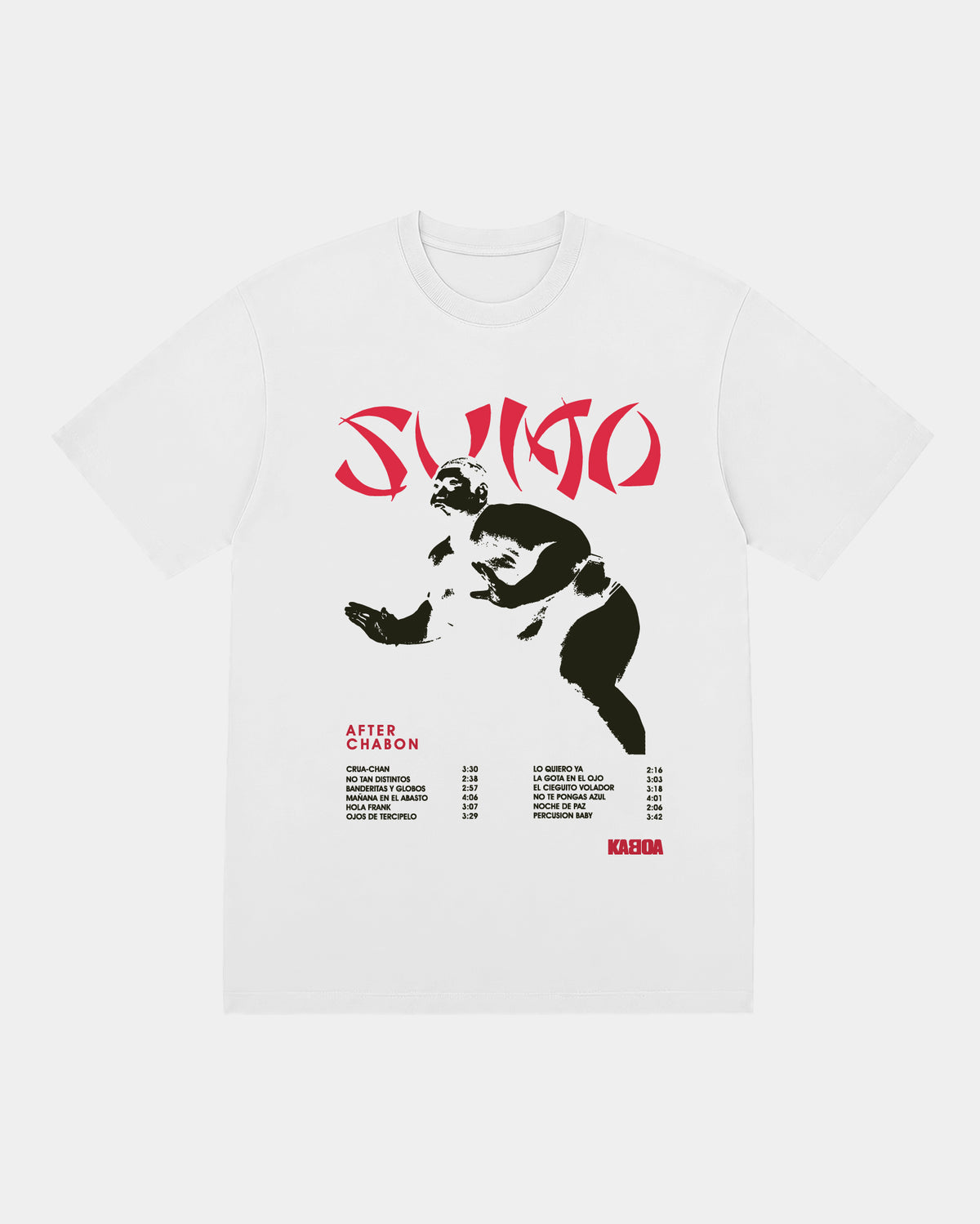 Remera Sumo Regular | Blanco | mockup frente