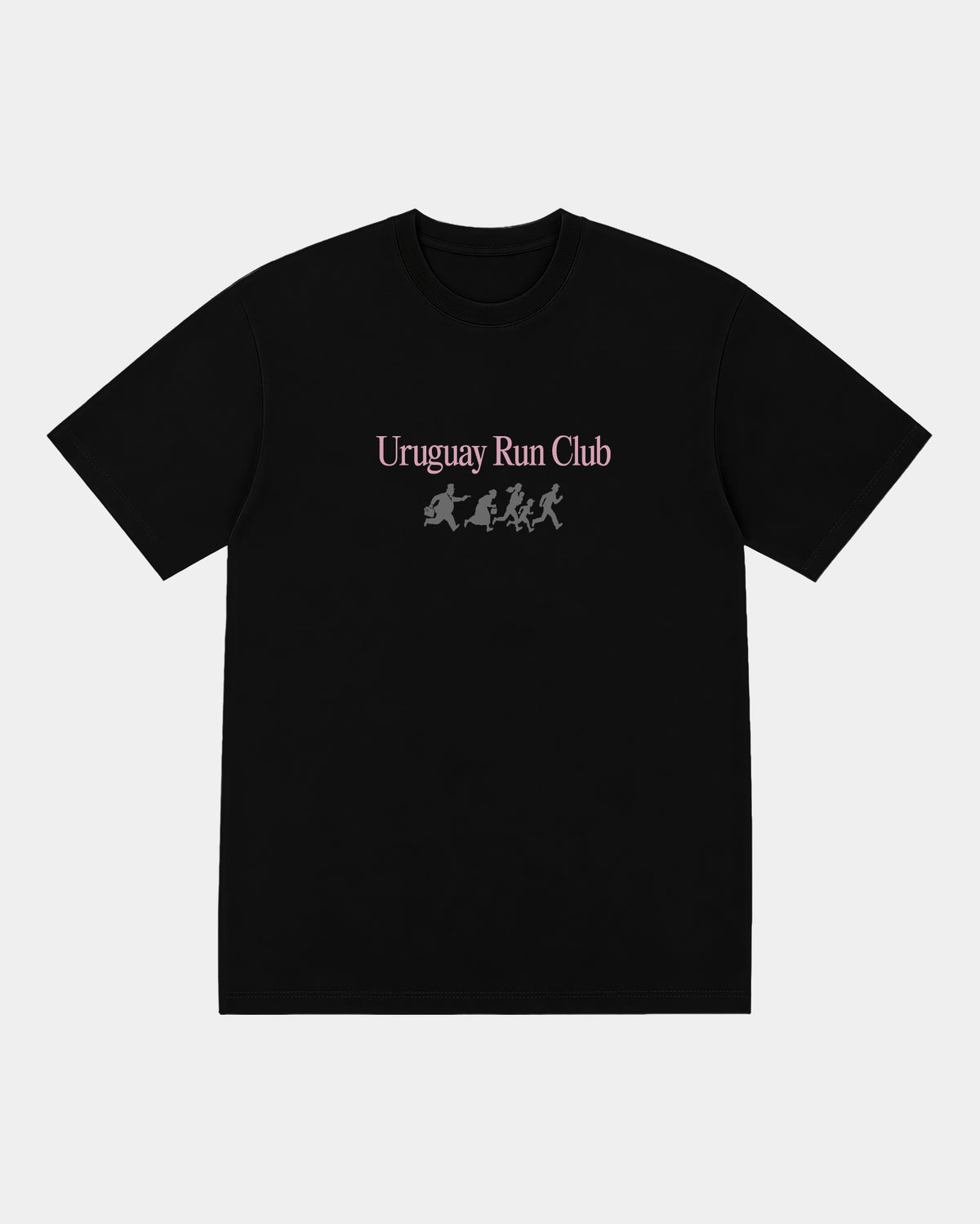 Remera Maratón Regular Negro - frente