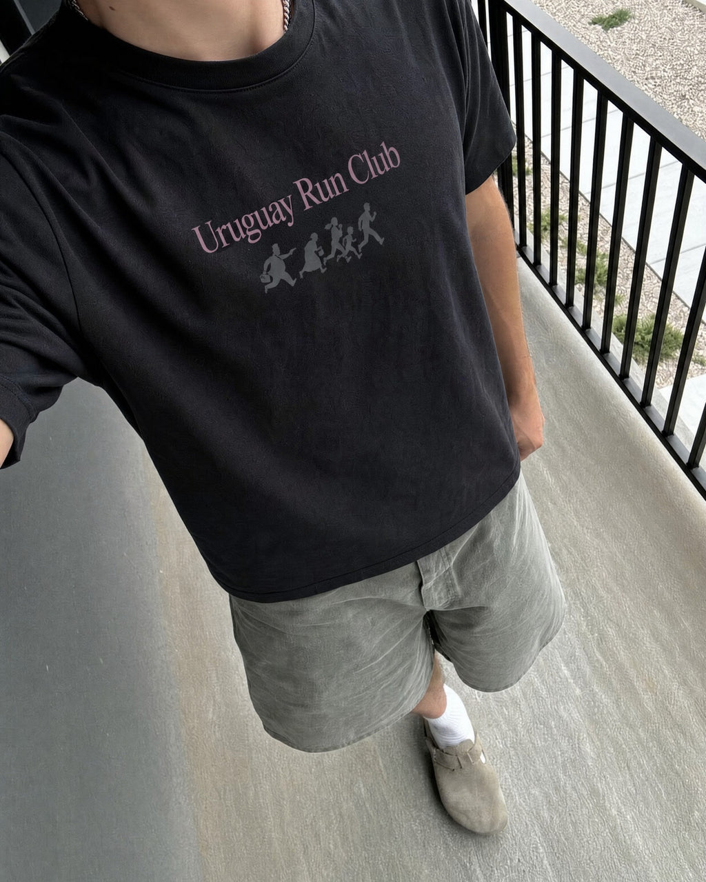 Remera Maratón Regular | Negro | 1