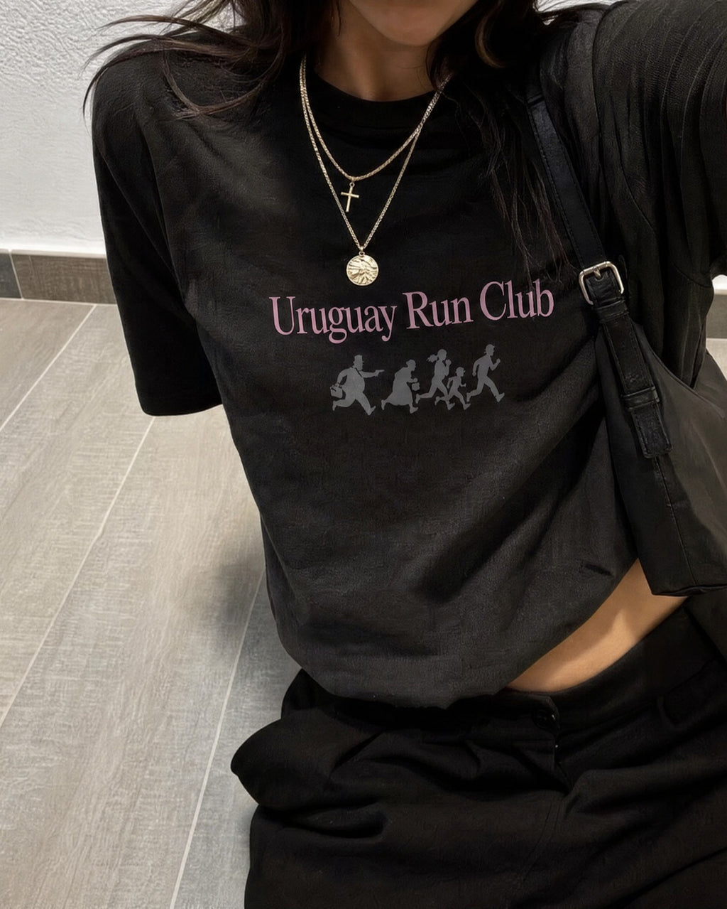 Remera Maratón Regular | Negro | 3