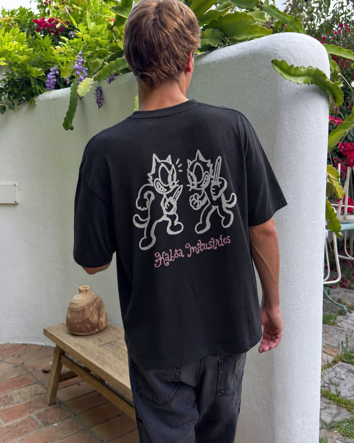 Remera Nada Personal Regular | Negro | 3