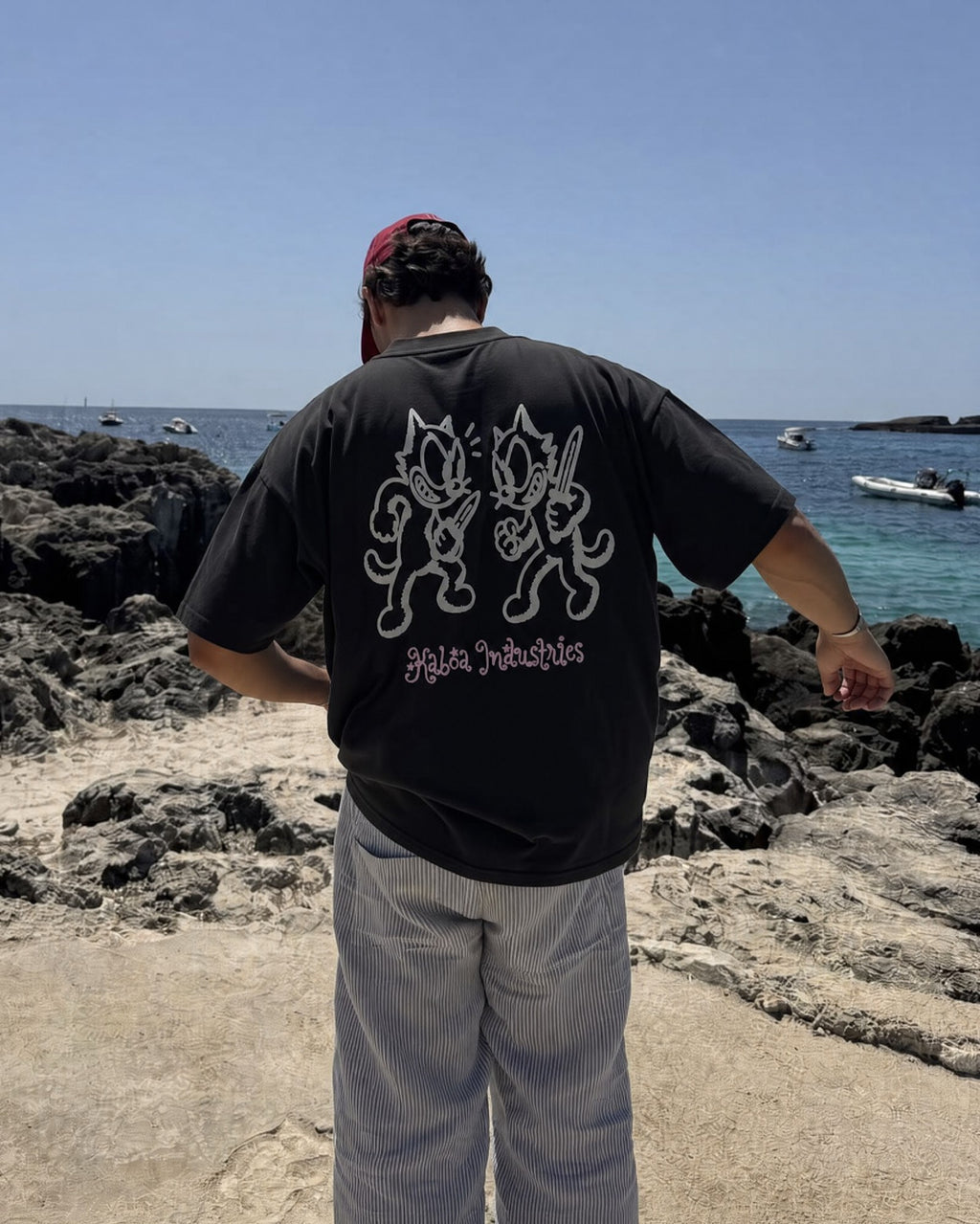 Remera Nada Personal Regular | Negro | 4