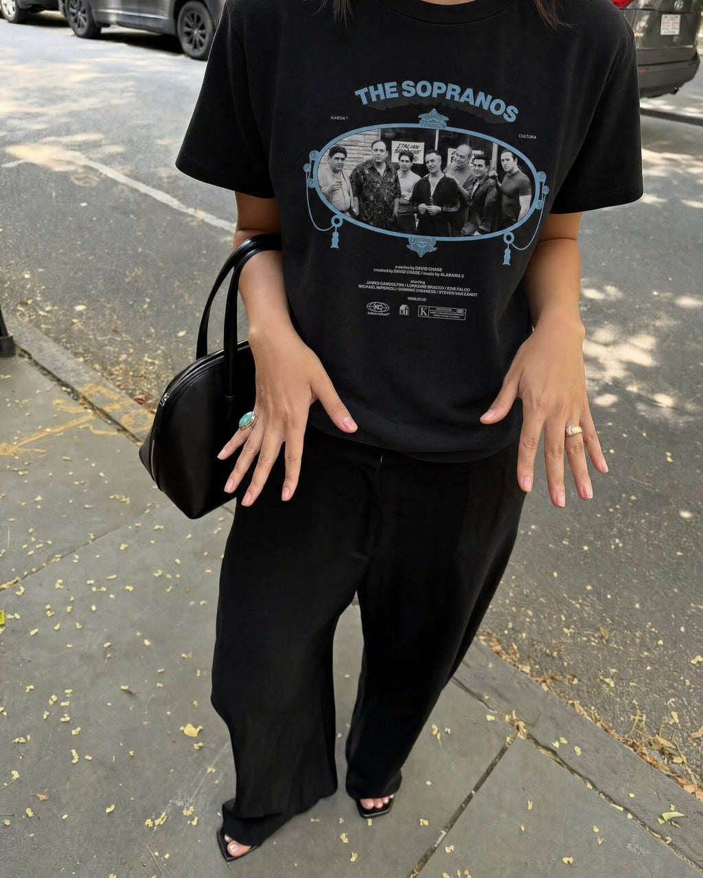 Remera Sopranos Regular | Negro | 2