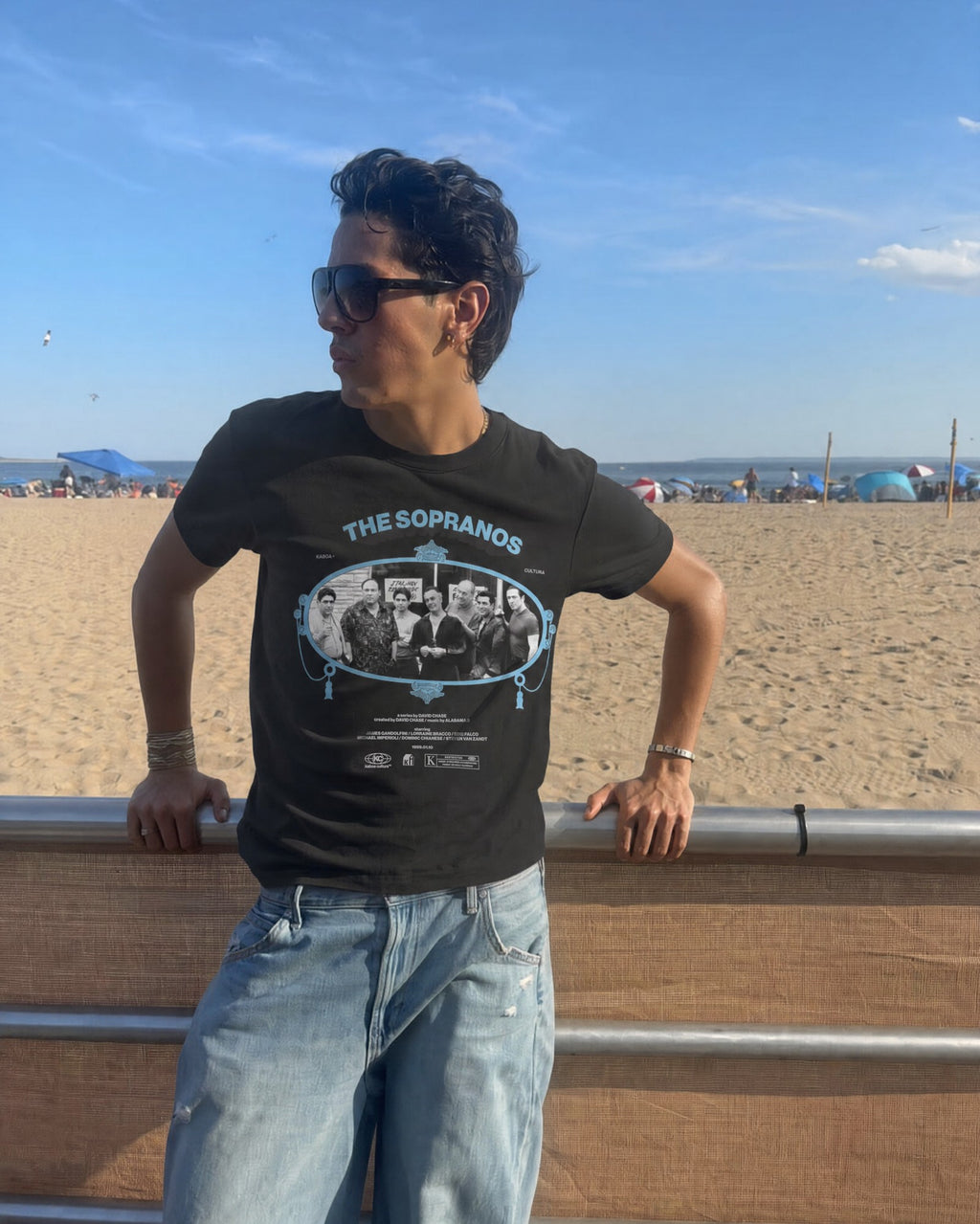 Remera Sopranos Regular | Negro | 3