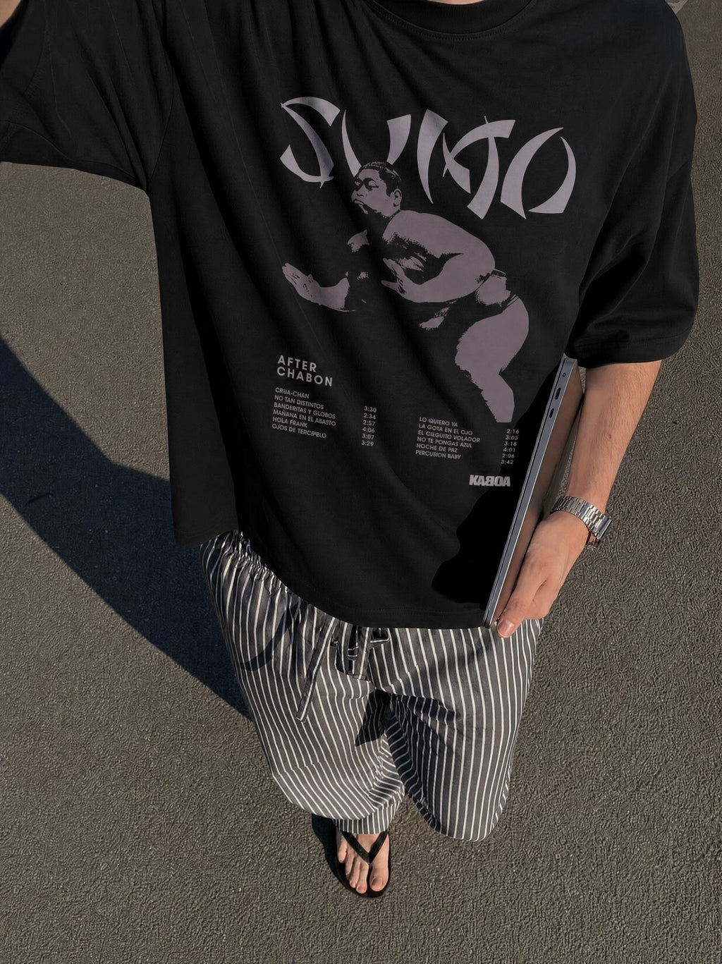 Remera Sumo Oversize | Negro | 4