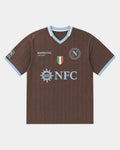 Remera fútbol Napoli mockup frente