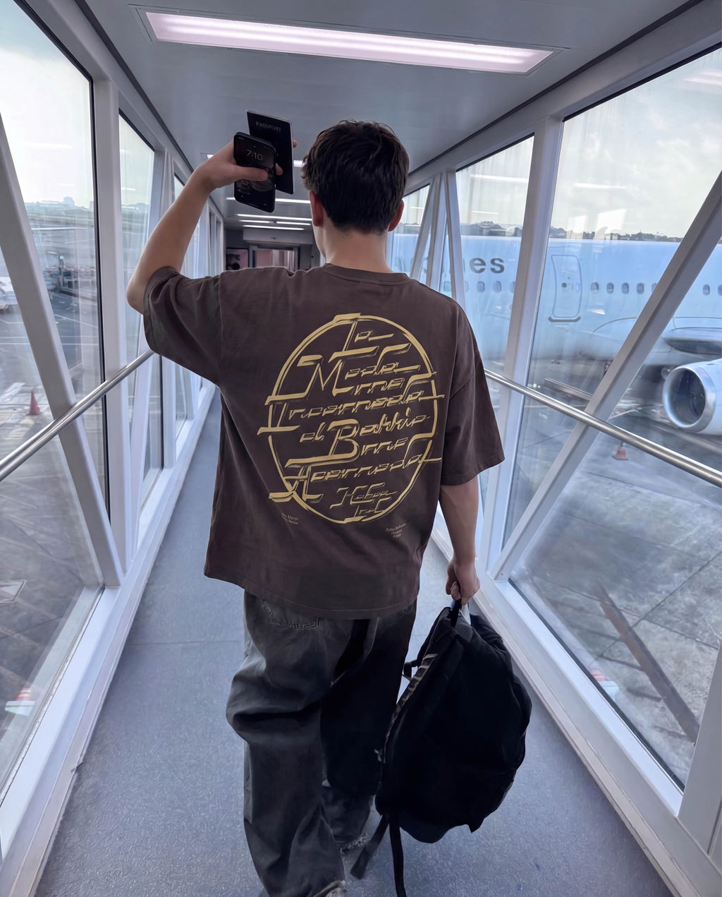 Remera Cadenón Oversize
