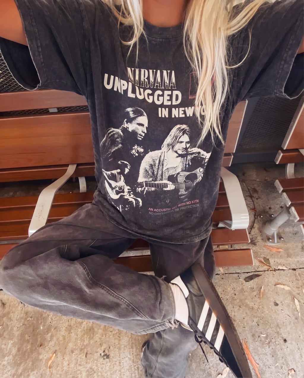 Remera Nirvana Oversize