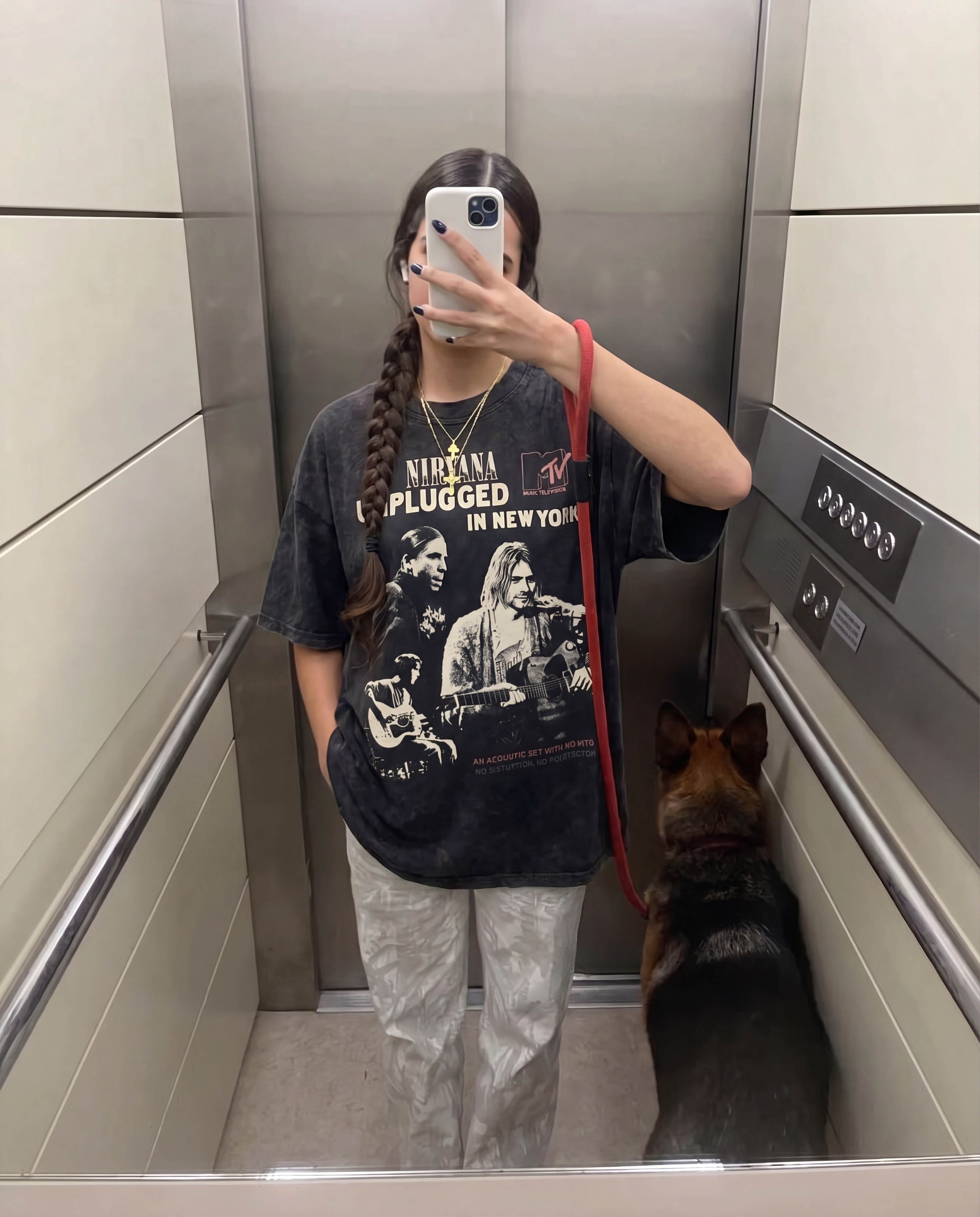 Remera Nirvana Oversize