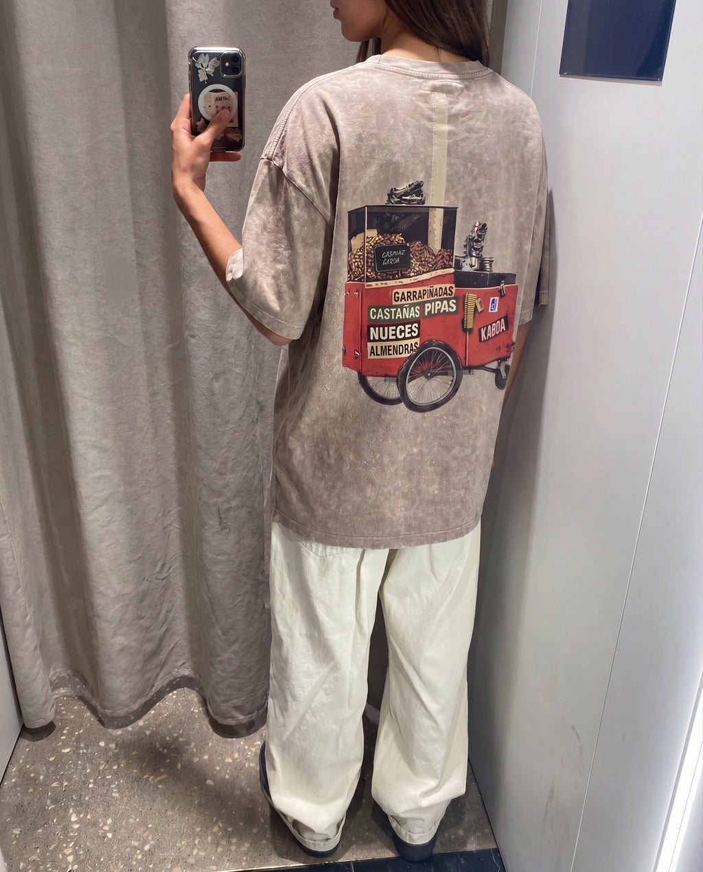 Remera Garrapiñada Oversize