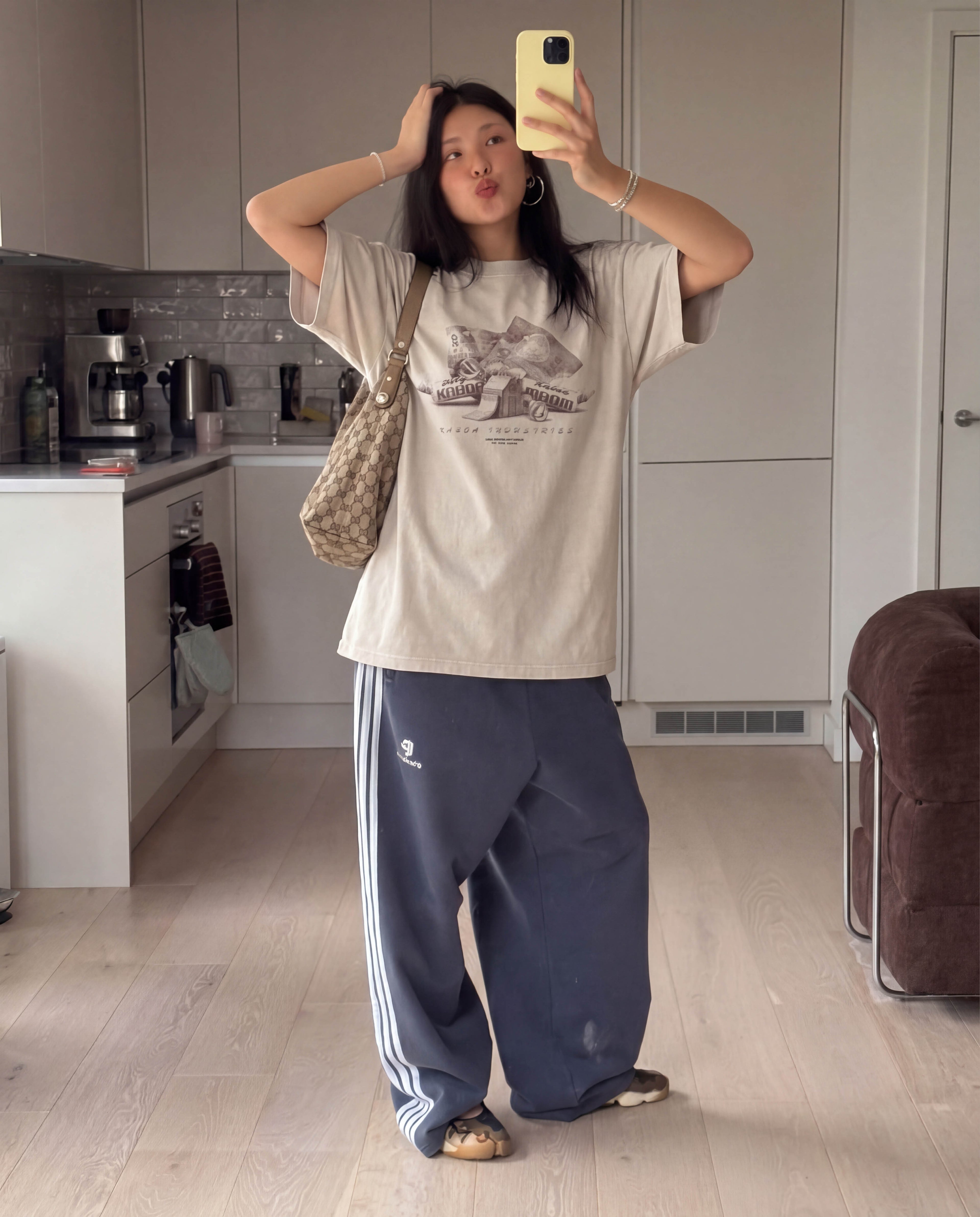 Remera Bolsillo Oversize