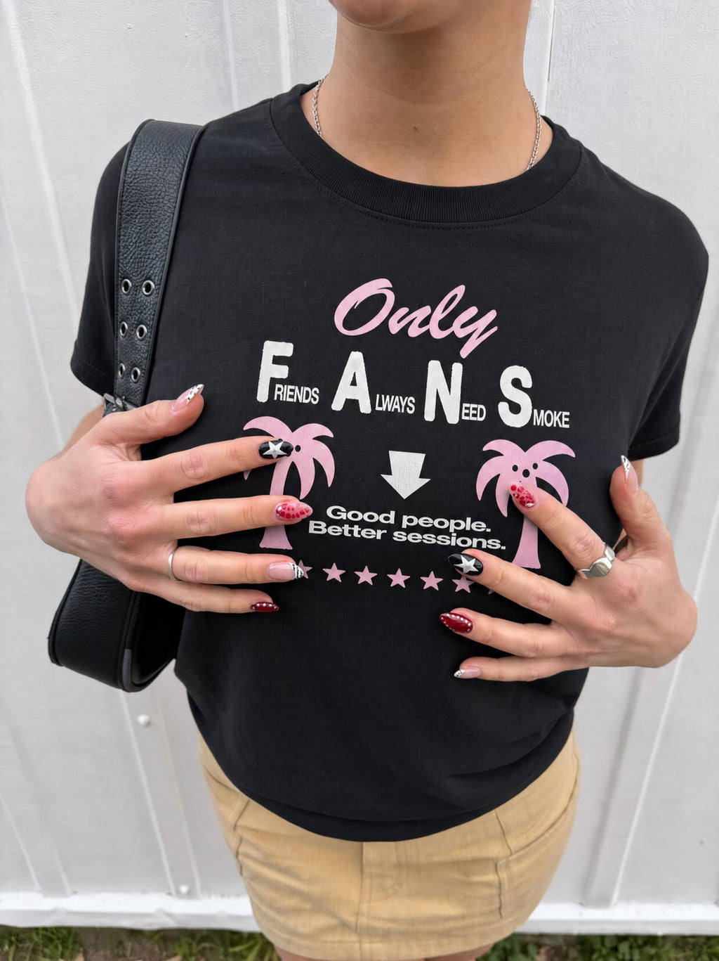 Remera Only Fans Regular | Negro | 1