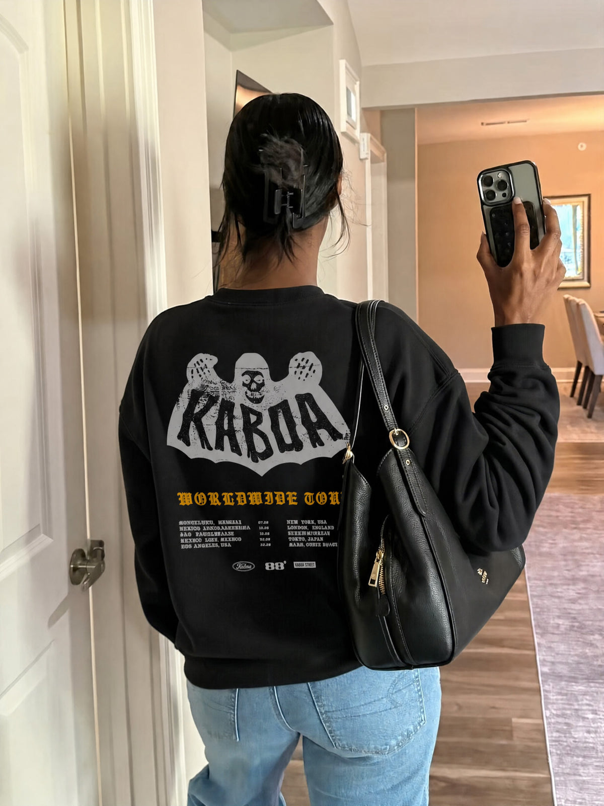 Buzo Kaboa | Negro Stone Wash | 4